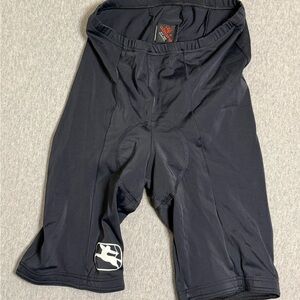 Giordana Women's Black Padded Cycling Shorts Large L 4-50